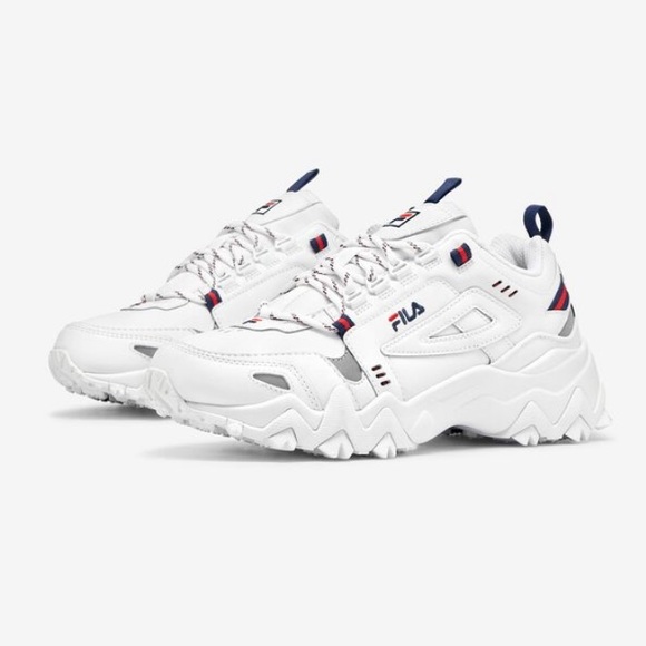 fila white chunky sneakers